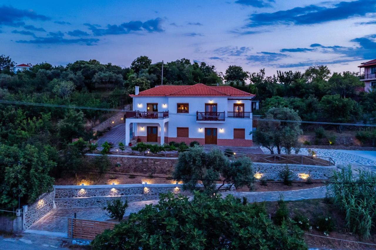 Villa Margini, Aegean Views , Pool Villa, Skopelos Экстерьер фото