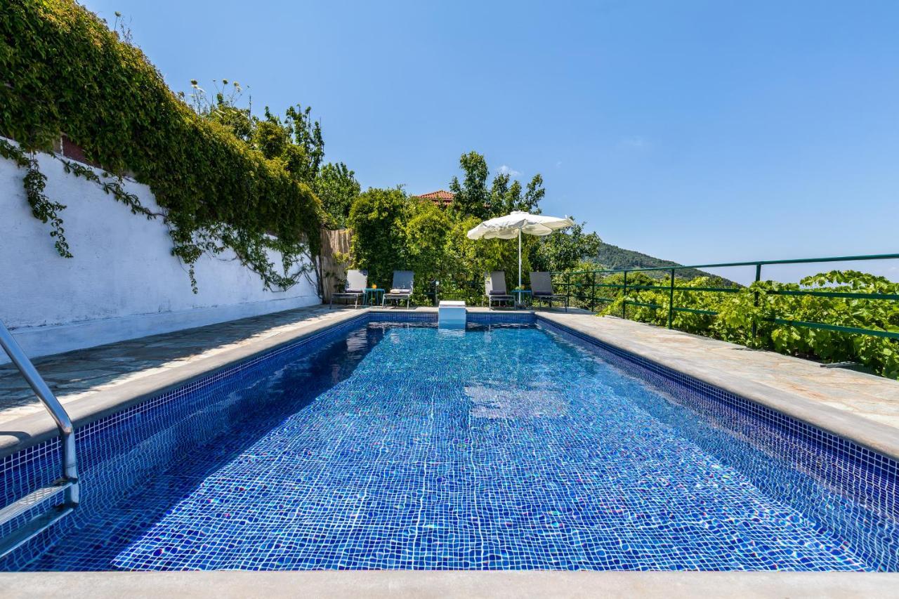 Villa Margini, Aegean Views , Pool Villa, Skopelos Экстерьер фото